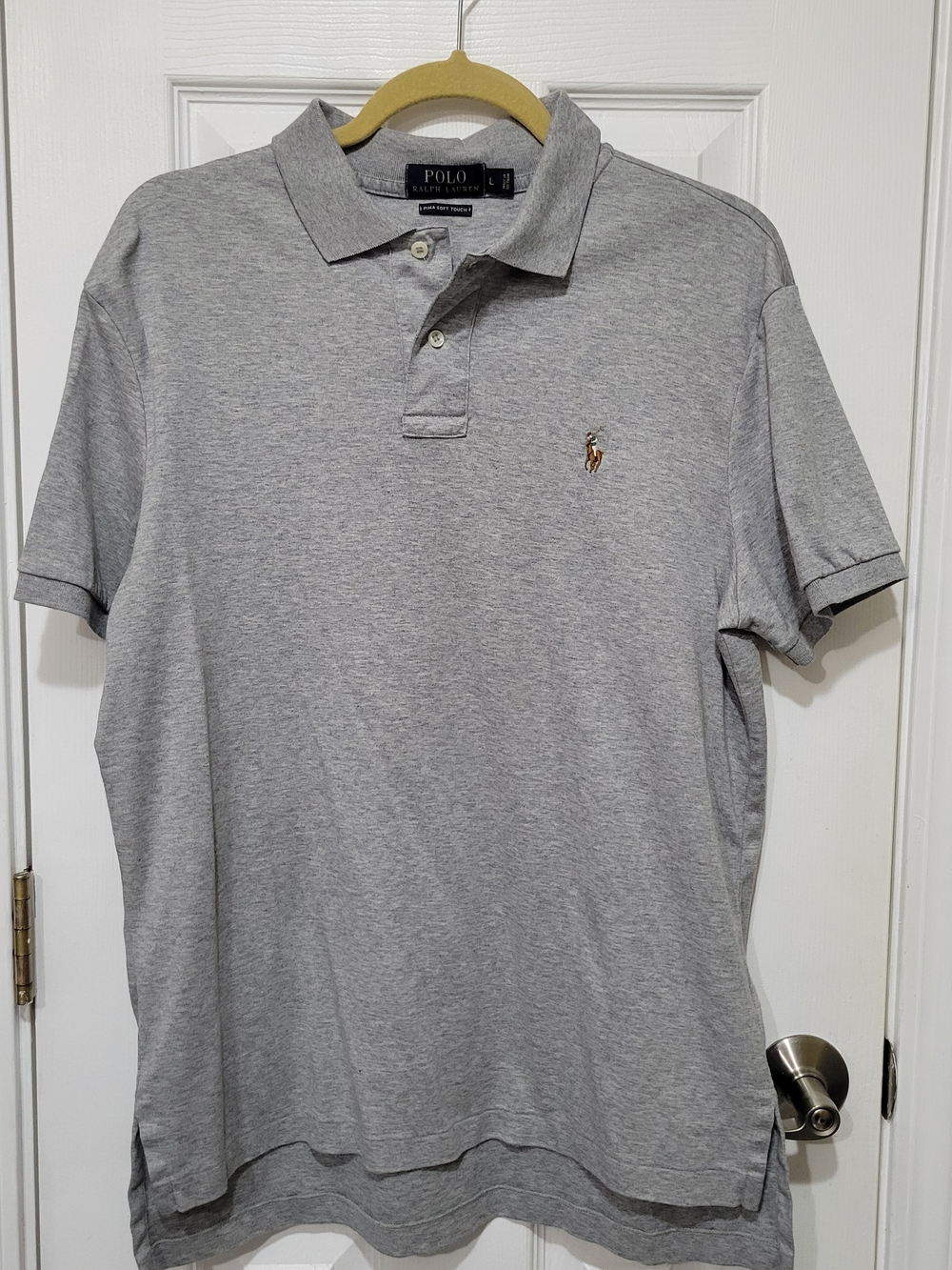 Polo by Ralph Lauren Gray Polo with Embroidered Pony